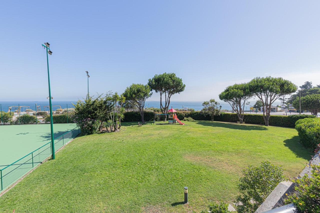 Appartamento Lujoso Ap con piscina frente al mar Cascais Esterno foto